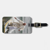 Fantasy Schattigee One Cool Surfer Bagagelabel (Voorkant horizontaal)