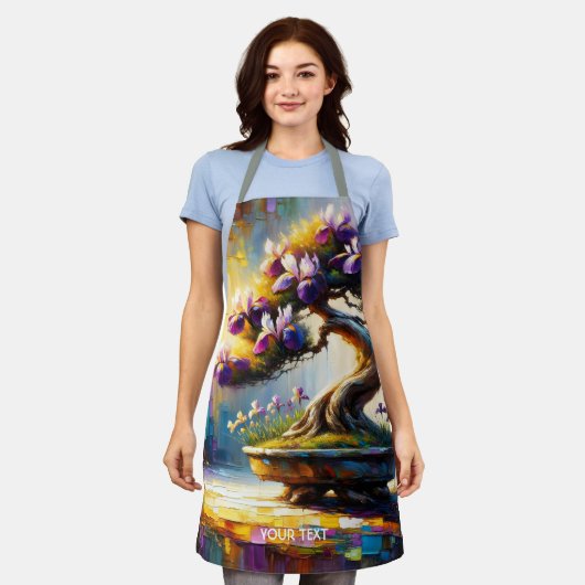 Fantasy Schattigee Paarse miniboom Schort (Gedragen)
