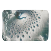 Fantasy Schattigee Peacock Rain Tree Badmat (Voorkant)