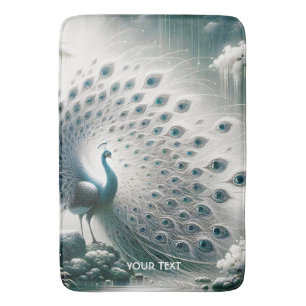 Fantasy Schattigee Peacock Rain Tree Badmat