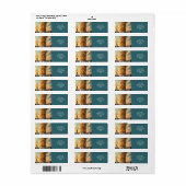 Fantasy Schattigee Pisa Tower Pizza Etiket (Full Sheet)