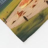 Fantasy Schattigee Pisa Tower Pizza Fleece Deken (Hoek)