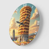 Fantasy Schattigee Pisa Tower Pizza Grote Klok (Hoek)