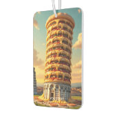 Fantasy Schattigee Pisa Tower Pizza Luchtverfrisser (Links)