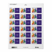 Fantasy Schattigee Pride Rainbow Angel Etiket (Full Sheet)