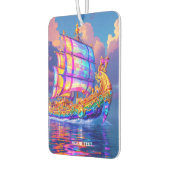 Fantasy Schattigee regenboogkleuren verzenden Luchtverfrisser (Links)