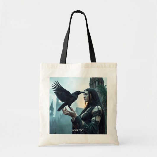 Fantasy Schattigee Renaissance Gotische vrouw Tote Bag (Voorkant)