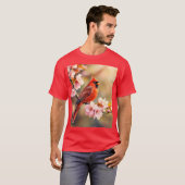 Fantasy Schattigee rode vogelkers T-shirt (Voorkant volledig)