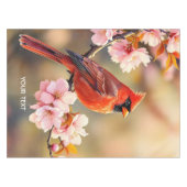 Fantasy Schattigee rode vogelkers Tafelkleed (Voorkant (Horizontaal))