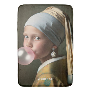 Fantasy Schattigee Roze Bubble Gum Badmat