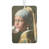 Fantasy Schattigee Roze Bubble Gum Luchtverfrisser (Achterkant)