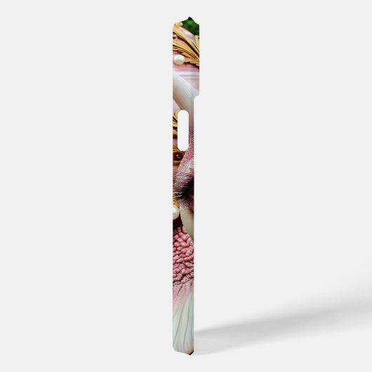 Fantasy Schattigee Roze Slak Parels Case-Mate iPhone Case (Achterkant / Rechts)