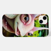 Fantasy Schattigee Roze Slak Parels Case-Mate iPhone Case (Achterkant (horizontaal))