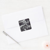 Fantasy Schattigee ruimtesterren Centaur Vierkante Sticker (Envelop)