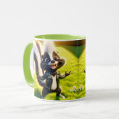 Fantasy Schattigee Skunk Punk stijl Mok (Voorkant links)