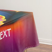 Fantasy Schattigee slak vele kleuren Tafelkleed (Voorbeeld)