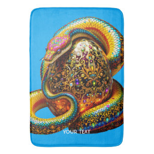 Fantasy Schattigee Snake Egg Vibrant Badmat