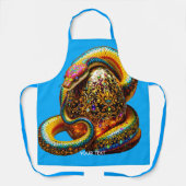 Fantasy Schattigee Snake Egg Vibrant Schort (Voorkant)