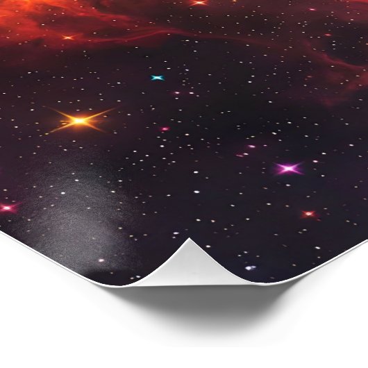 Fantasy Schattigee Space Scenes Collage Perfect Poster (Hoek)