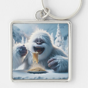 Fantasy Schattigee Spaghetti Yeti Snow Sleutelhanger