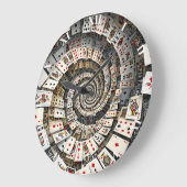 Fantasy Schattigee Spiral Kaarten Trap Grote Klok (Hoek)