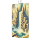 Fantasy Schattigee stad kolossale waterval Luchtverfrisser (Links)