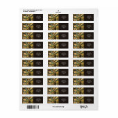 Fantasy Schattigee Steampunk Vogelklok Etiket (Full Sheet)