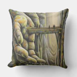 Fantasy Schattigee stenen handbrug Kussen