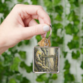 Fantasy Schattigee stenen handbrug Sleutelhanger (Hand)