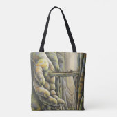 Fantasy Schattigee stenen handbrug Tote Bag (Achterkant)