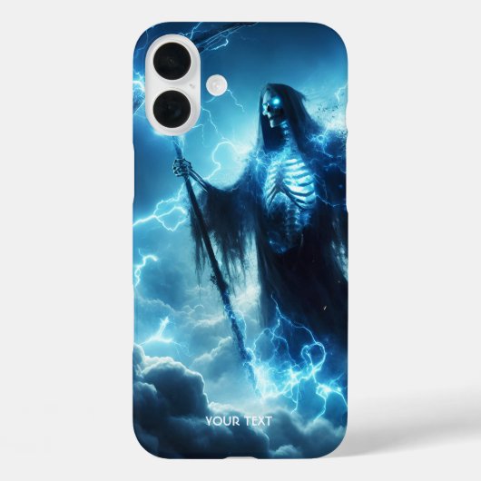 Fantasy Schattigee stormachtige wolkenverlichting Case-Mate iPhone Case (Achterkant)