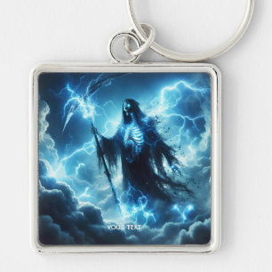 Fantasy Schattigee stormachtige wolkenverlichting Sleutelhanger