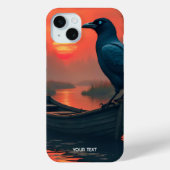Fantasy Schattigee Sunset Boat Raven Case-Mate iPhone Case (Achterkant)