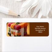 Fantasy Schattigee Sushi kleine kubus Etiket (Insitu)