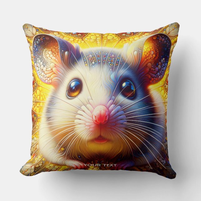 Fantasy Schattigee Sweet Surreal Mice Kussen (Voorkant)