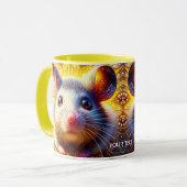 Fantasy Schattigee Sweet Surreal Mice Mok (Voorkant links)