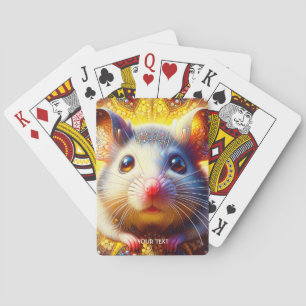 Fantasy Schattigee Sweet Surreal Mice Pokerkaarten