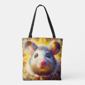 Fantasy Schattigee Sweet Surreal Mice Tote Bag (Achterkant)