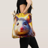 Fantasy Schattigee Sweet Surreal Mice Tote Bag (Dichtbij)