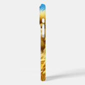 Fantasy Schattigee tarwe slapende leeuw Case-Mate iPhone Case (Achterkant / Links)