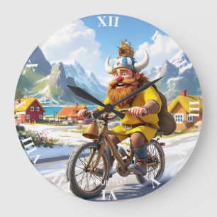 Fantasy Schattigee Viking Village fiets Grote Klok