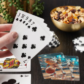 Fantasy Schattigee vis spelen basketbal Pokerkaarten (Insitu)