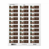Fantasy Schattigee Vishond Kat Etiket (Full Sheet)