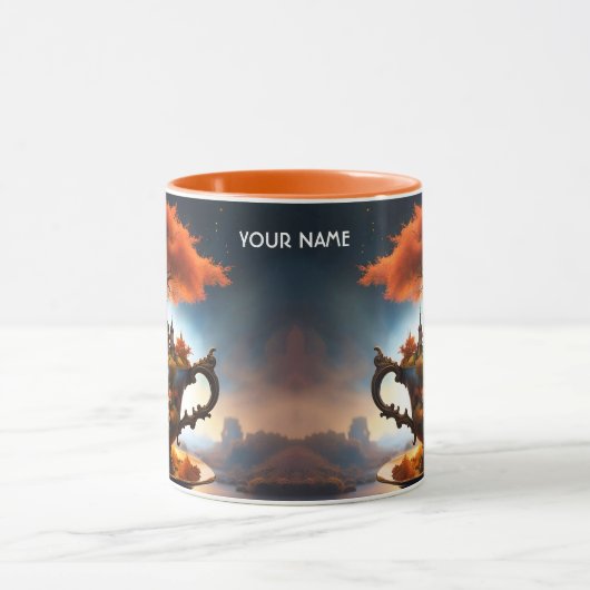 Fantasy Schattigee Vivid Autumn Wonders Cup Mok (Midden)