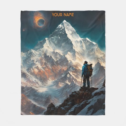 Fantasy Schattigee Vivid Flowers Everest Alpinist Fleece Deken (Voorkant)