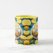 Fantasy Schattigee Vivid Lemon Meringue Pie Mok (Midden)