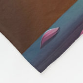 Fantasy Schattigee Vivid Vaas Levendige Bloemen Fleece Deken (Hoek)