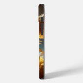 Fantasy Schattigee Vliegende Gevleugelde Krijger Case-Mate iPhone Case (Achterkant / Links)