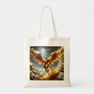 Fantasy Schattigee Vliegende Gevleugelde Krijger Tote Bag