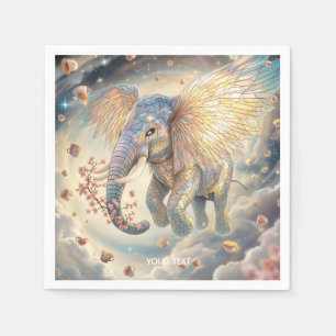 Fantasy Schattigee vliegende olifant Sakura Servet